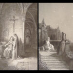 1867 Vivien Guinevere Tennyson Gustave DORÉ Idylls of King Arthur 1st edition