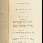 Wealth of Nations – Adam Smith – 1812 | Foundational Economics, 3v Set