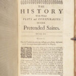 The History of the Wicked Plots – Henry Foulis – 1662 | Polemical Anti-Jesuit Folio