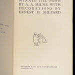 Winnie-the-Pooh – A.A. Milne – 1926 | First Edition, First Printing