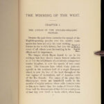 The Winning of the West – Theodore Roosevelt – 1903 | 4 Volumes with Maps
