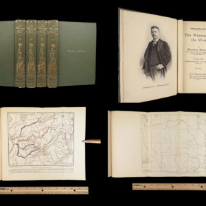 The Winning of the West – Theodore Roosevelt – 1903 | 4 Volumes with Maps