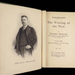 The Winning of the West – Theodore Roosevelt – 1903 | 4 Volumes with Maps