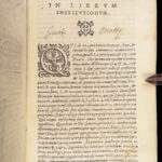 Enarrationes Institutionum imperialium – Nicasius a Woerda – 1583 | Commentary on Justinian Institutes
