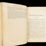 Works of William Makepeace Thackeray – 1856 | 10 Volumes, Fine Blue Moroccan Binding