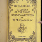 Works of William Makepeace Thackeray – 1856 | 10 Volumes, Fine Blue Moroccan Binding
