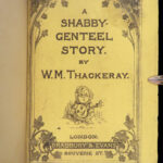 Works of William Makepeace Thackeray – 1856 | 10 Volumes, Fine Blue Moroccan Binding