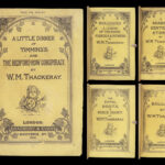 Works of William Makepeace Thackeray – 1856 | 10 Volumes, Fine Blue Moroccan Binding