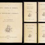 Works of William Makepeace Thackeray – 1856 | 10 Volumes, Fine Blue Moroccan Binding