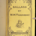 Works of William Makepeace Thackeray – 1856 | 10 Volumes, Fine Blue Moroccan Binding