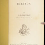 Works of William Makepeace Thackeray – 1856 | 10 Volumes, Fine Blue Moroccan Binding