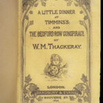 Works of William Makepeace Thackeray – 1856 | 10 Volumes, Fine Blue Moroccan Binding