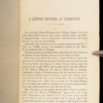 Works of William Makepeace Thackeray – 1856 | 10 Volumes, Fine Blue Moroccan Binding