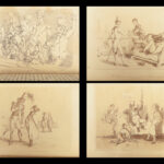 Works of William Makepeace Thackeray – 1843 | 6 Volumes, Beautiful Binding