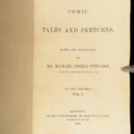 Works of William Makepeace Thackeray – 1843 | 6 Volumes, Beautiful Binding