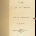 Works of William Makepeace Thackeray – 1843 | 6 Volumes, Beautiful Binding
