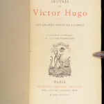 Oeuvres de Victor Hugo – Victor Hugo – 1880s | 16 Vols, French, Leather