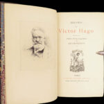 Oeuvres de Victor Hugo – Victor Hugo – 1880s | 16 Vols, French, Leather