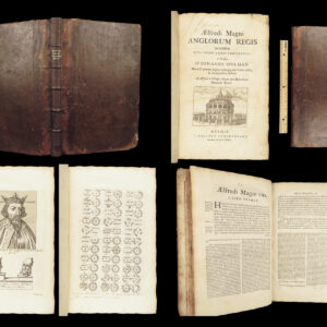 Ælfredi Magni Anglorum – John Spelman – 1678 | First edition, Alfred the Great