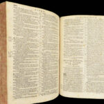 Biblia Sacra – Holy Bible – 1663 | Vulgate Latin, Pope Sixtus V