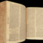 Biblia Sacra – Holy Bible – 1663 | Vulgate Latin, Pope Sixtus V