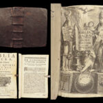Biblia Sacra – Holy Bible – 1663 | Vulgate Latin, Pope Sixtus V
