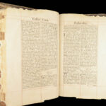 1706 Book of Common Prayer Psalms English Anglican Queen Elizabeth ARMORIAL Huge