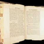 1706 Book of Common Prayer Psalms English Anglican Queen Elizabeth ARMORIAL Huge