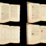 1706 Book of Common Prayer Psalms English Anglican Queen Elizabeth ARMORIAL Huge