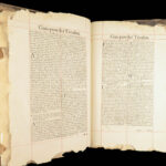 1706 Book of Common Prayer Psalms English Anglican Queen Elizabeth ARMORIAL Huge