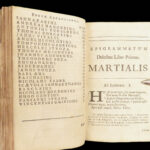 Epigrammatum Delectus – 1689 | Classical Epigrams, Martial Cicero Virgil & Horace