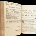 Epigrammatum Delectus – 1689 | Classical Epigrams, Martial Cicero Virgil & Horace