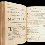 Epigrammatum Delectus – 1689 | Classical Epigrams, Martial Cicero Virgil & Horace