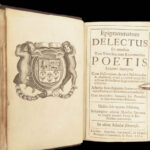 Epigrammatum Delectus – 1689 | Classical Epigrams, Martial Cicero Virgil & Horace