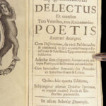 Epigrammatum Delectus – 1689 | Classical Epigrams, Martial Cicero Virgil & Horace