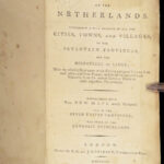 A Gazetteer of the Netherlands – 1794 | Folding Map, History of Holland