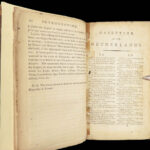 A Gazetteer of the Netherlands – 1794 | Folding Map, History of Holland