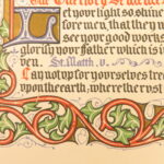 1925 – Holy Communion Prayer Book – Illuminated | Church of England, King George V