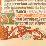 1925 – Holy Communion Prayer Book – Illuminated | Church of England, King George V