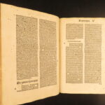 1490 – Dominican Teaching & Sermon Preparation | Herolt Incunable, First Edition