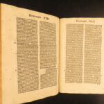 1490 – Dominican Teaching & Sermon Preparation | Herolt Incunable, First Edition
