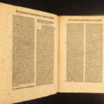 1490 – Dominican Teaching & Sermon Preparation | Herolt Incunable, First Edition