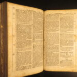 1716 – Huge German Bible | Martin Luther Biblia | Dresden & Leipzig Folio