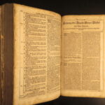 1716 – Huge German Bible | Martin Luther Biblia | Dresden & Leipzig Folio
