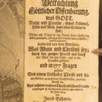Quaestiones Theosophicae – Jakob Böhme – 1730 | Early German Mystical Philosophy