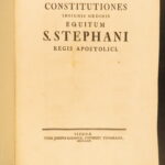 1764 – Statutes of the Order of Saint Stephen | Maria Theresa, Engravings of Knights