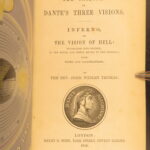 Dante’s Divine Comedy – 1859 | Inferno & Purgatory 2vols | Wesley Thomas Translation