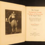 1903 – Principal Navigations by Richard Hakluyt | Famous Edition in 12 Volumes