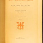 The Decameron – Giovanni Boccaccio – 1921 | Deluxe Limited Edition with Engravings