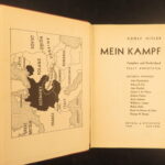 Mein Kampf – Adolf Hitler – 1939 | First American Edition, Unexpurgated